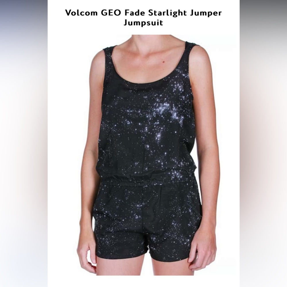 NWT Volcom GEO FADE STARLIGHT Romper Jumper Jumpsuit Large